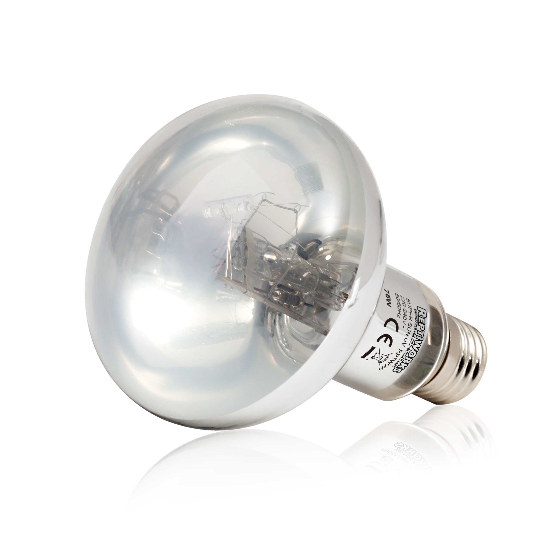 Reptiworks Supesun Uvb/Uva Lamps-75W8X8X12Cm / 3.1"X3.1"X4.7"